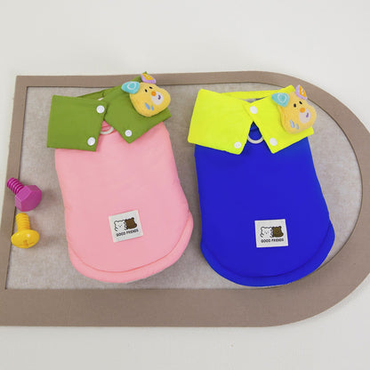 Dog Two-leg Clothing For Fall And Winter Extra-thick