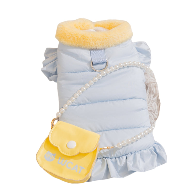 Autumn And Winter Pet Clothes, Outdoor Toiling, Ladylike And Princess Skirts For Warmth, Various Styles Of Small Cat And Dog Clothes