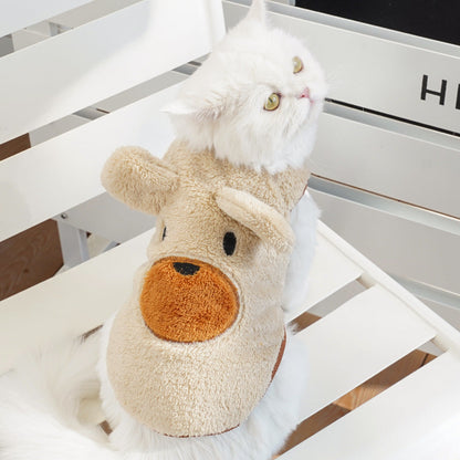 Fleece-lined Warm Pet Dog Clothes