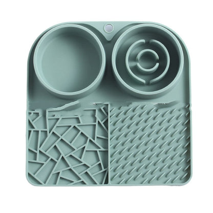 Silicone Pet Slow Food Mat Strong Suction Cup