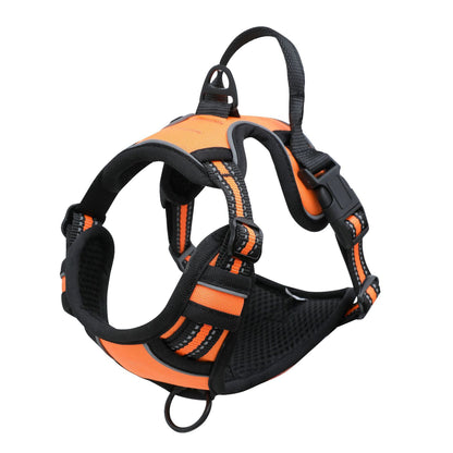 Vest-style Reflective And Breathable Chest-strap Leash