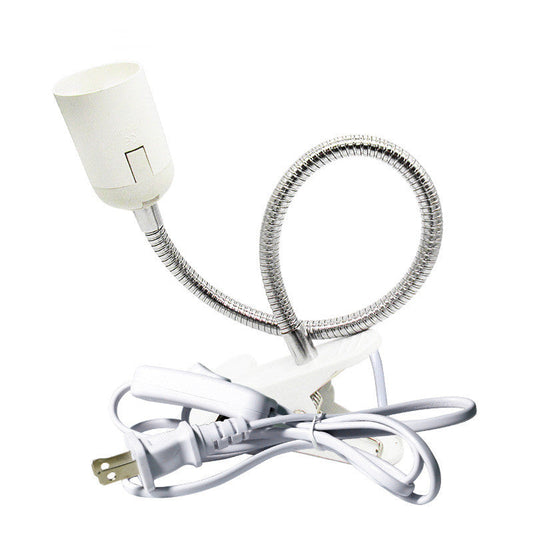 Adjustable Gooseneck Clamp Lamp Holder (E27) – Non-Heat Fixture