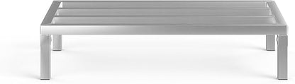 20 in X 36 in. Aquarium Stand | Industrial Style Aluminum Fish Tank Base with Open Frame Design