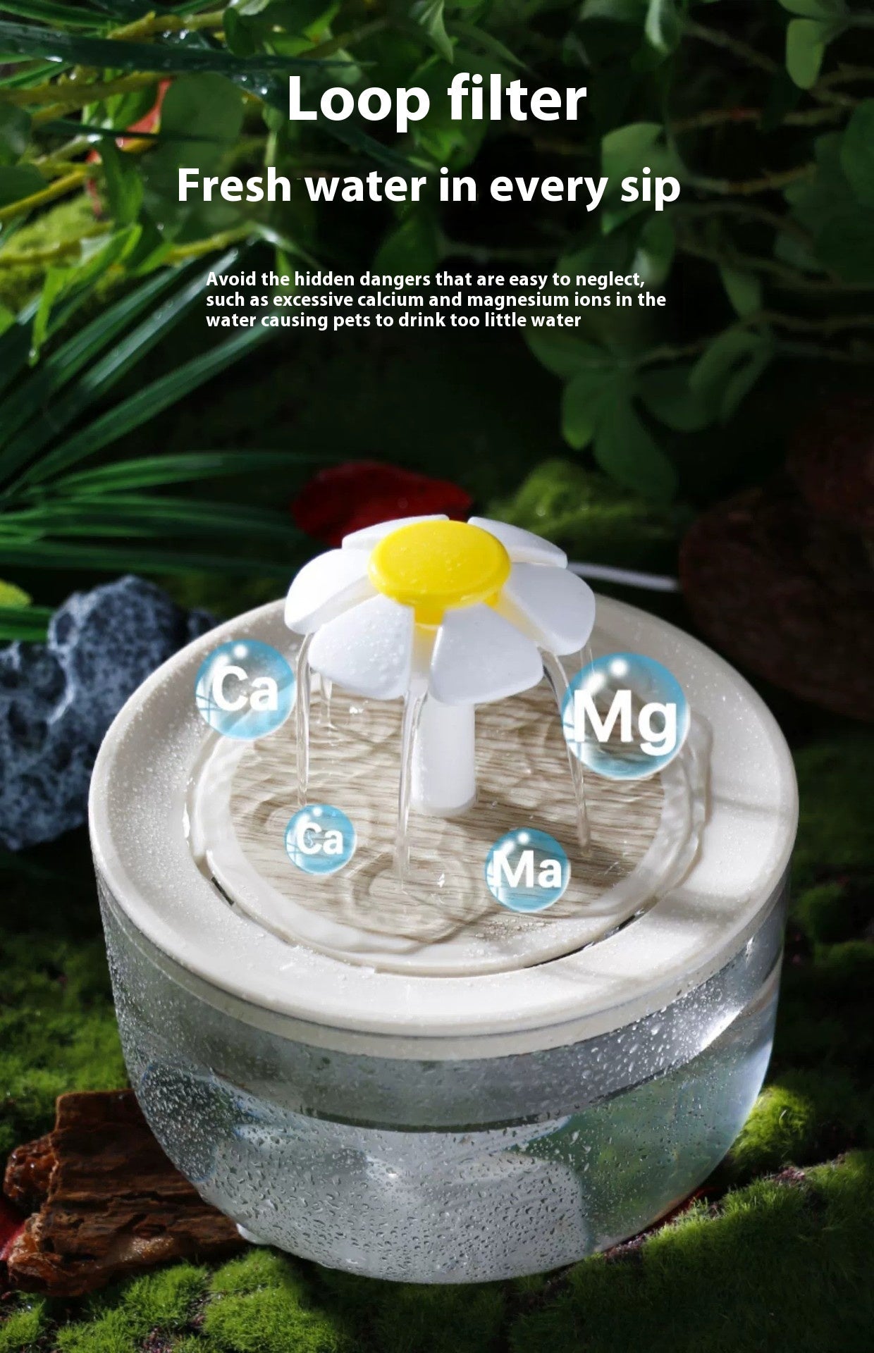 Cat Water Fountain Automatic Circulation Constant Temperature