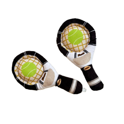 Dog Toy Interactive Tennis Racket Bag Pendant