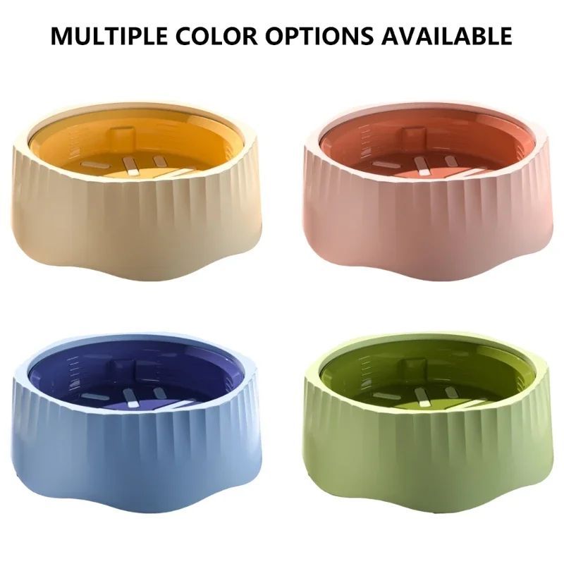 Unique Detachable Cats Bowl Slows Down Feeding For Better Health Prevent Obesity 2 In 1 Dish Lovely Bowl