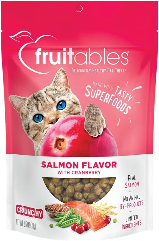 Cat Crunchy Treats  made with salmon
