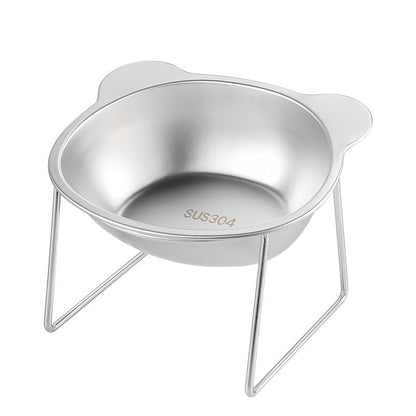 304 Stainless Steel Pet Water And Food Bowl