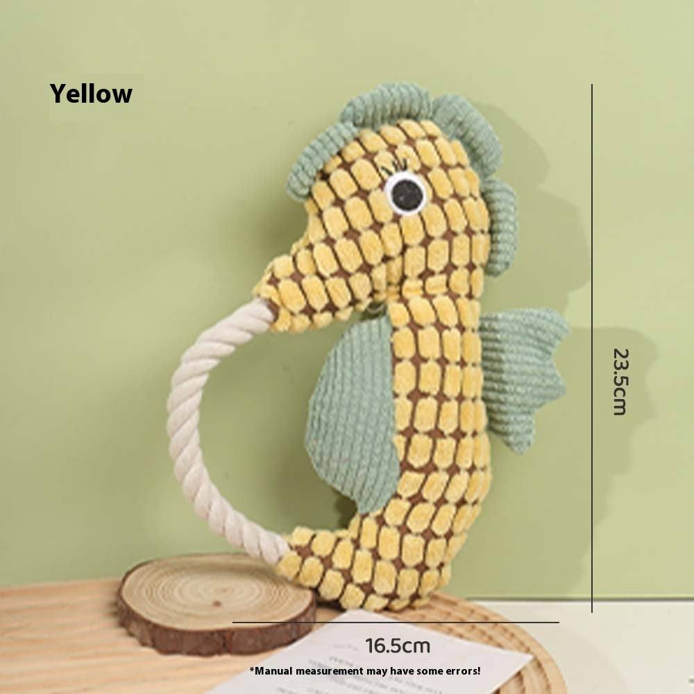Pineapple Velvet Molar Long Lasting Pet Toy