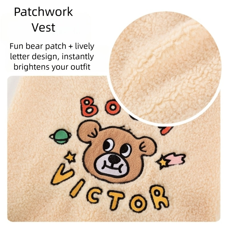 For Autumn And Winter, It's A Set Of Warm Pet Dog Clothing For Large And Medium-sized Dogs, Such As Golden Retrievers And Large Dogs