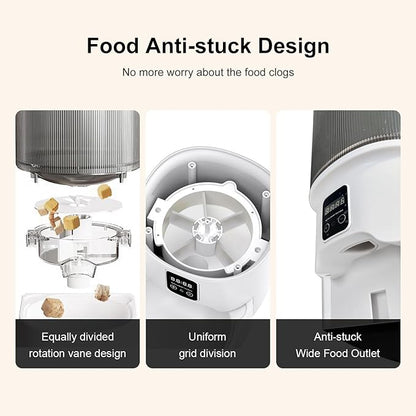 Darlipet Automatic cat Feeder,4L Auto cat Feeder,Programmable Meal & Portions,Freshness Protection, Automatic Cat Food Dispenser for Cats & Dogs, Back-up Battery, Easy to Set up & Clean