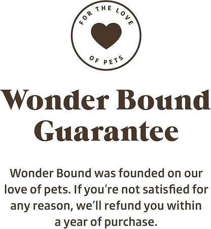 Amazon Brand - Wonder Bound Wild Alaskan Salmon Oil - Skin and Coat Support, Omega 3 Supplement for Dog and Cat , 16 fl oz