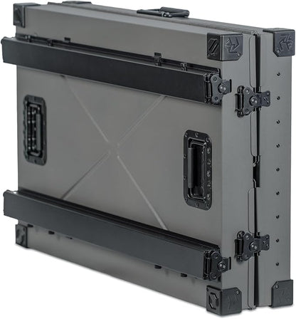 ROCK CREEK CRATES Collapsible Dog Crate: Meticulously Engineered, Durable Aluminum Construction, Non Slip Feet | 10 Year Warranty | Ideal for Indoor & Vehicle Use (Gray, 30 Inch)
