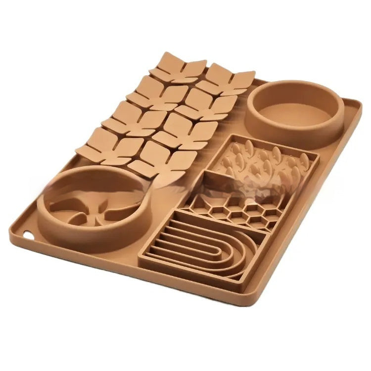 Pet Tableware Slow Food Suction Cup Slow Food Mat Dog Licking Mat