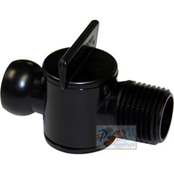 Loc-Line - 1/2 inch System Male NPT Valve - Black