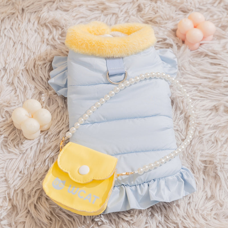 Autumn And Winter Pet Clothes, Outdoor Toiling, Ladylike And Princess Skirts For Warmth, Various Styles Of Small Cat And Dog Clothes