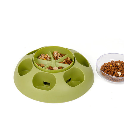 Pet Automatic Press Leakage Device Dog Food Training Leakage Toy