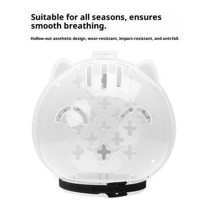 Pet Anti-Scratch Bite Cat Space Hood Cat Head Cover
