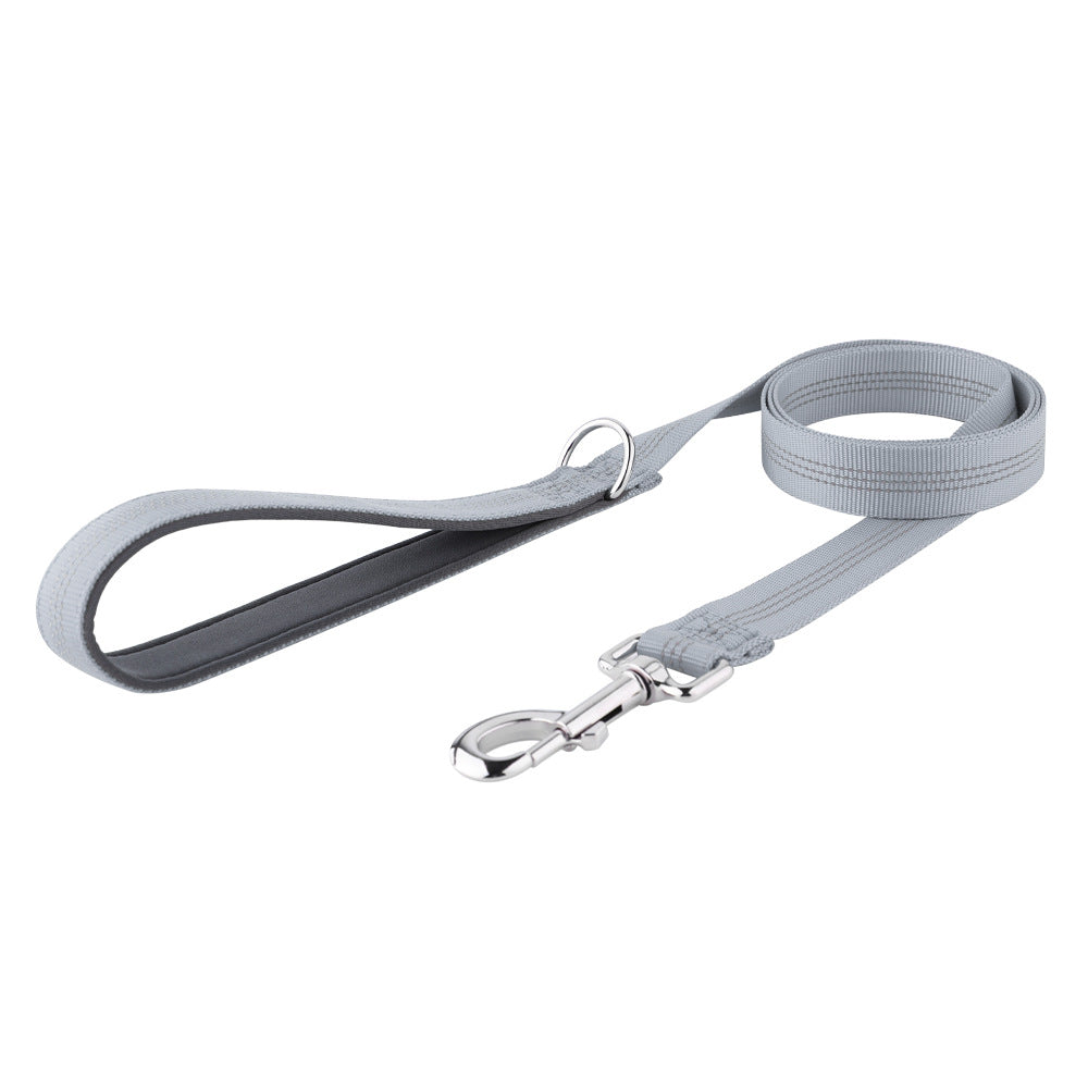 Fashionable Reflective Silk Webbing Pet Leash