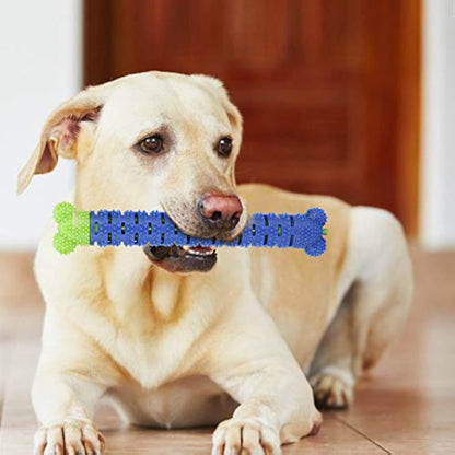 Blue Green Pet Molar Tooth Cleaner Brushing Stick Cleaning Supplies Toothbrush Toys For DogsDog Cleaning