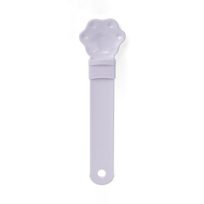 Cat Treat Spoon Squeeze, Cute Churu Spoon, Multifunctional Cats Treat Feeder Spoons, Comfortable Grip For Lickable Treats Feeding Dispenser For Wet Food