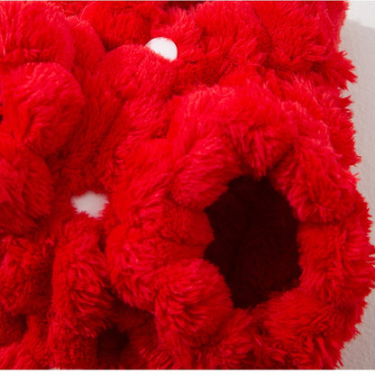 Dog Autumn And Winter, Puppy For The New Year, Golden Turtle Fleece For The New Year, Warm Fleece Coat, Small Dog, Cat And Pet Dog Clothes