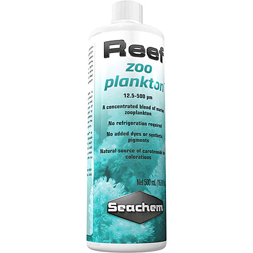 Seachem Reef Zooplankton - 500 mL  17 fl. oz.