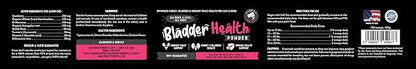 Bladder Health Dog & Cat UTI Remedy - Cranberry Supplement for Pet, Bladder, Kidney Support & Urinary Tract Health Powder with Cranberry & D-Mannose (120g - 120 Scoops)