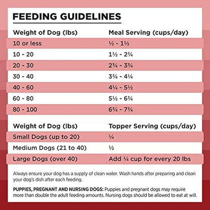 BIXBI Rawbble Freeze Dried Dog Food, Beef Recipe, 4.5 oz - 98% Meat and Organs, No Fillers - Pantry-Friendly Raw Dog Food for Meal, Treat or Food Topper - USA Made in Small Batches