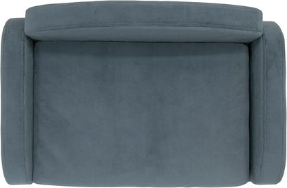 Paws & Purrs Cat Sofa Bed, Pet Couch for Indoor Cats Elevated Cat Beds with Removable Washable Mattress Cover for Kitten, Puppy or Small Animal- 31.5" Wide, Cornflower