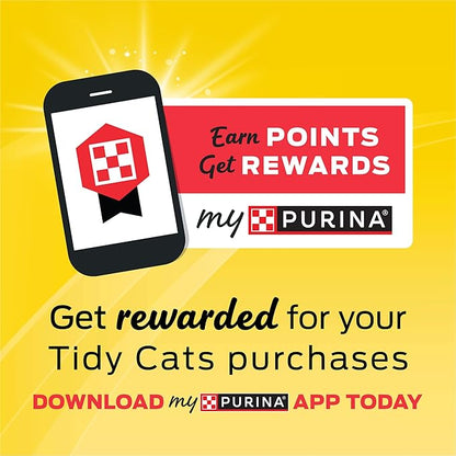 Purina Tidy Cats Non Clumping Litter System, Breeze XL All-in-One Odor Control & Easy Clean Multi Cat Box - 18 lb. Box