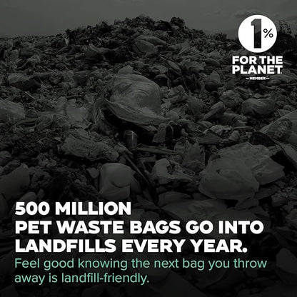 Doggy Do Good Next Pet Waste Bags, Landfill Friendly Recycled Plastic Unscented Dog Poop Bags for Dogs, Thick & Leakproof, Strong, Earth Friendly Poop Bags, 300 Count