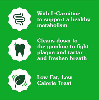 Greenies Weight Management Regular Dog Dental Chews Weight Control Dog Treats, 27 oz. Pack (27 Treats)