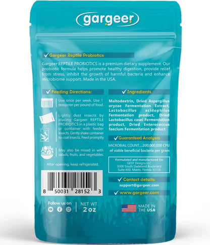 Gargeer All Reptiles Probiotic Supplement