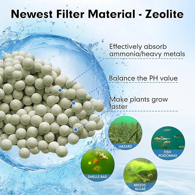 fishkeeper 10 Pack Medium Filter Cartridges Compatible with Tetra Whisper Bio-Bag Filters Replacement Filter Cartridges for Whisper Filters 10i / IQ10 / PF10 and TetraFauna ReptoFilter(Ready to Use)