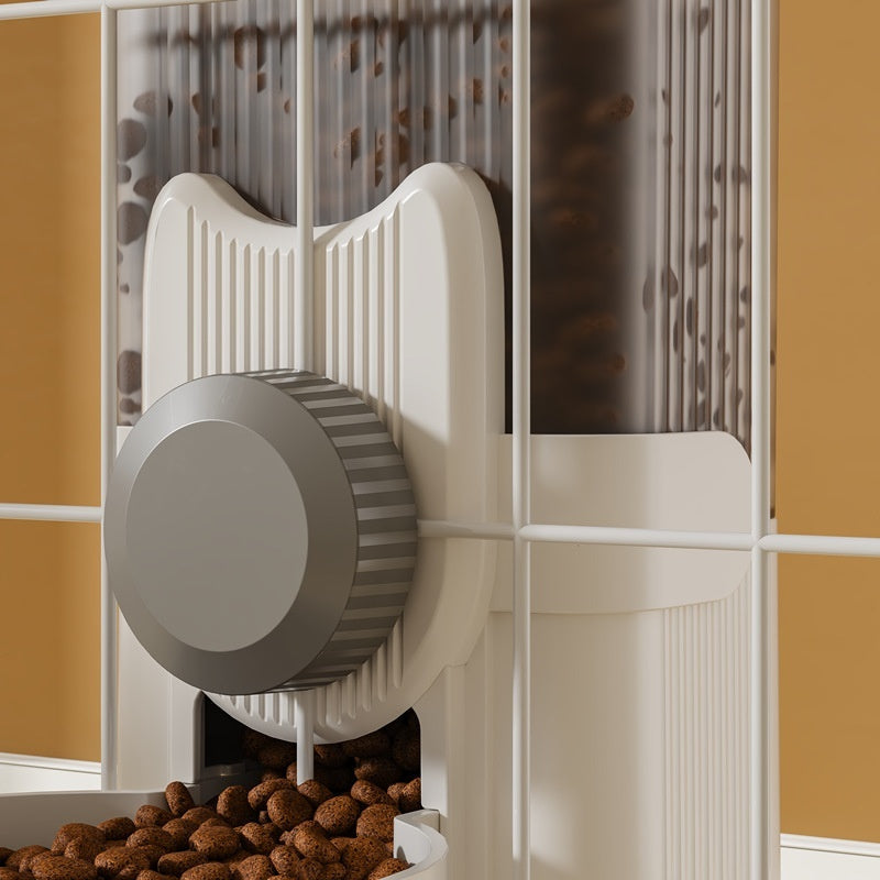 Hanging Cat Water Fountain And Automatic Dog Feeder For Drinking