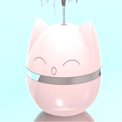 Household Simple Plastic Tumbler Cat Feather Toy