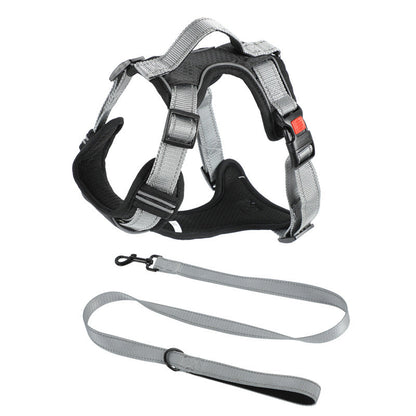 Dog Hand Holding Rope Vest Dog Chest Strap