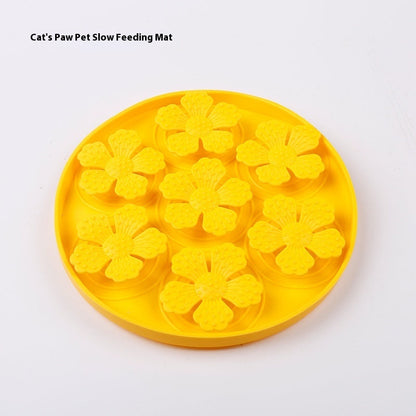 Pet Licking Pad Snack Pad Dog Tableware Suction Cup Silicone Food Bowl