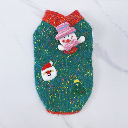 Christmas Pet Sweater AutumnWinter Warmth-Enhancing
