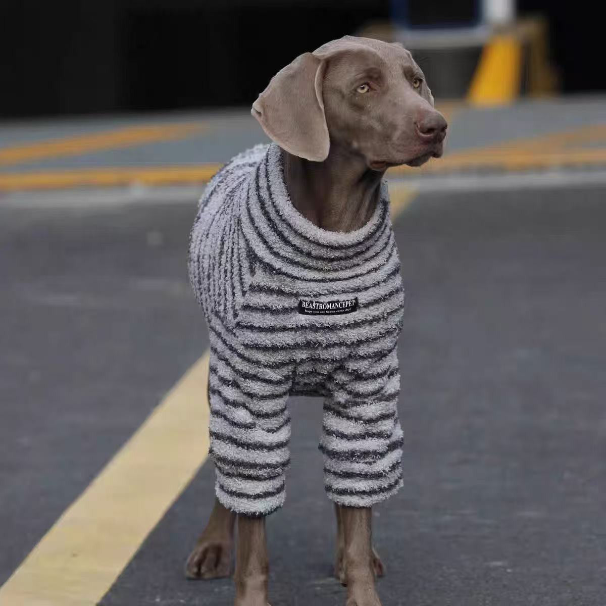 Warm Fleece Sweater For Medium- To Large-Sized Dogs