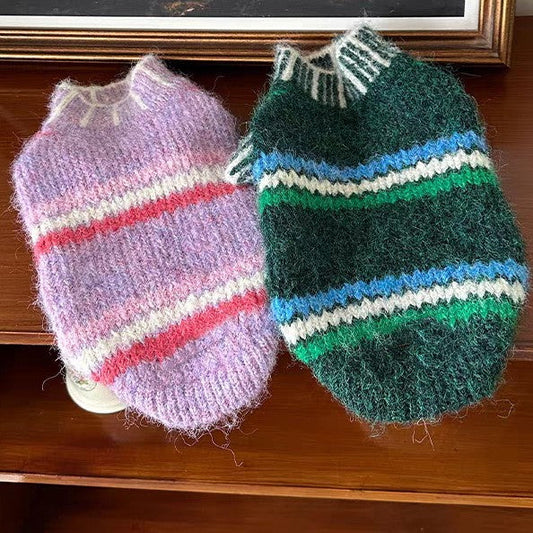 Autumn And Winter Vest, Warm Sweater For Small Schnauzers And Cats