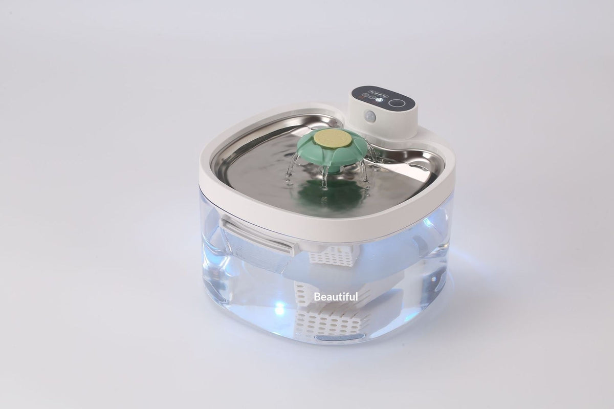 Smart Circulating Filtered Pet Water Fountain