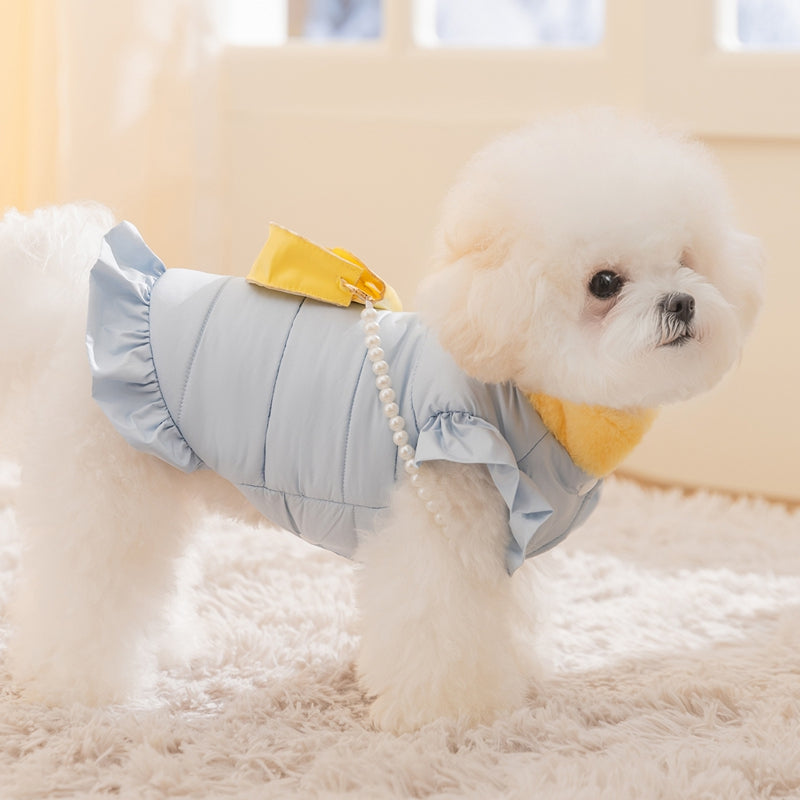 Autumn And Winter Pet Clothes, Outdoor Toiling, Ladylike And Princess Skirts For Warmth, Various Styles Of Small Cat And Dog Clothes