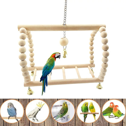 8 Pack Bird Toys for Cage Accessories