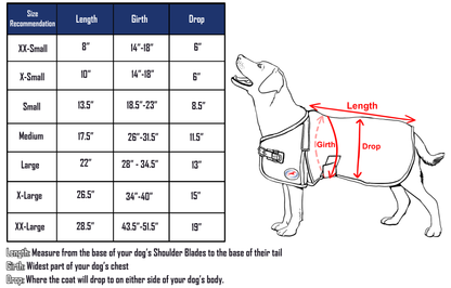 Derby Originals Ruff Pup Ice Blue Plaid Dog Coat – 1200D Waterproof Ripstop, 150g Insulated Winter Jacket, Breathable 3-Layer Design, Adjustable Fit, 2-Year Warranty