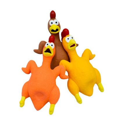Screaming Chicken Vent Bite-resistant Dog Sound Toy