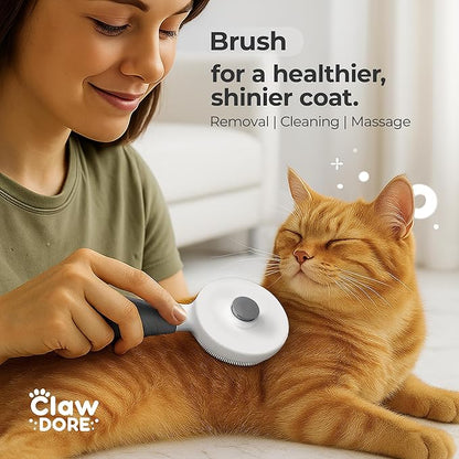 XL Stainless Steel Litter Box with Lid for Big Cats - Prevents Odor & Stains - Leak-Proof, Rust-Free & Non-Stick - Extra Large Cat Litter Box Stainless Steel with Scooper, Brush, Bowl & Mat Included