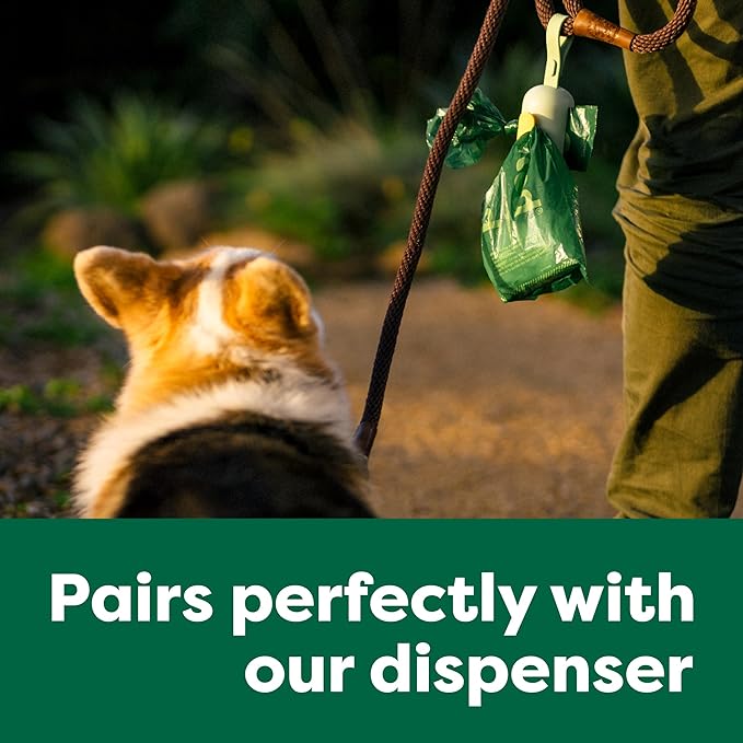 Earth Rated Dog Poop Bags Value Pack, Leak-Proof and Extra-Thick Pet Waste Bag for Big and Small Dogs, Refill Rolls, Lavender Scented, 600 Count