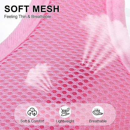 BINGPET Small Dog Harness - Breathable Mesh Puppy Cat Harnesses - No Pull Adjustable Dog Harness Dog Vest Harness for Small and Medium Dogs